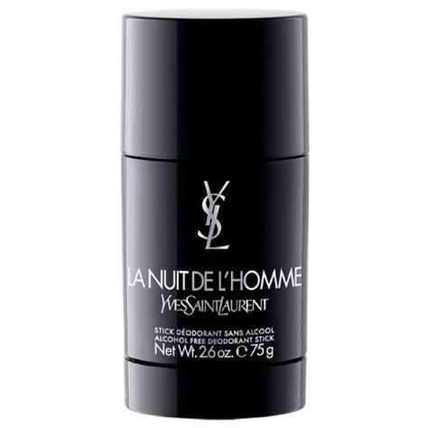 yves saint laurent jazz deodorant|la nuit de l'homme deodorant.